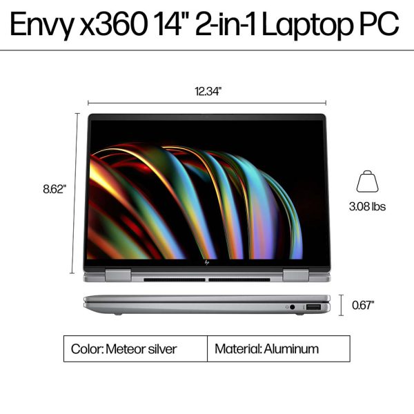 HP ENVY x360 14" 2-in-1 Laptop - Image 7