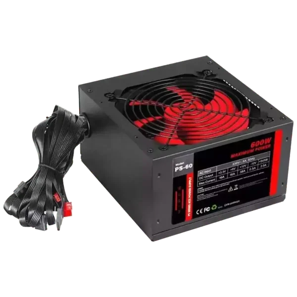 HIPER PS-60 600W 12 CM FAN POWER SUPPLY - Image 3