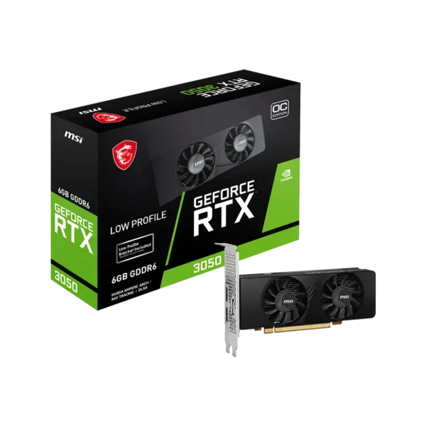 MSI Gaming RTX 3050 LP 6G OC Graphics Card