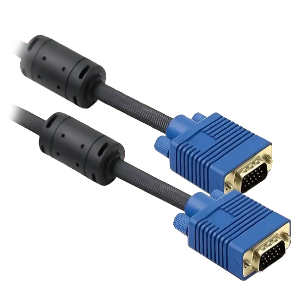 Qport VGA 1.5m Male-to-Male Monitor Cable - Image 2